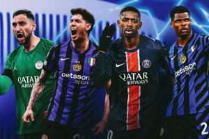 青年军⚔老男孩！欧冠决赛阵容年龄对比：巴黎23.6岁&amp;国米29.6岁